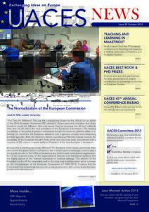 Exchanging Ideas on Europe  NEWS UACES  Issue 80 October 2014