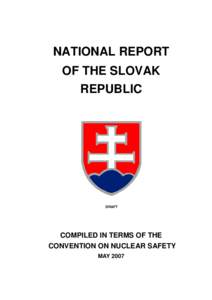 NATIONAL REPORT OF THE SLOVAK REPUBLIC DRAFT