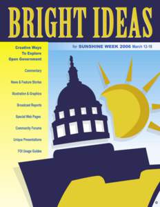 1  Table of Contents Introduction News & Features Local News; People & FOIA;
