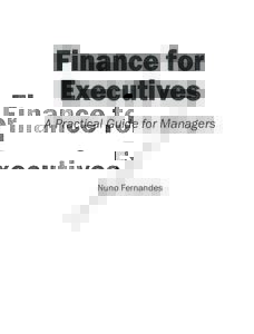 st  Finance for Executives tc