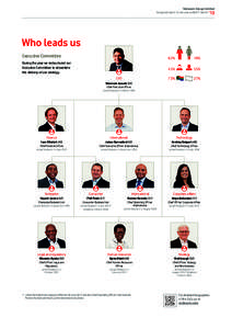 Vodacom Group Limited Integrated report for the year ended 31 March ’13  Who leads us