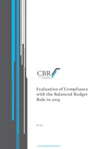 Evaluation of Compliance with the Balanced Budget Rule in 2014 July 2015