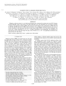 The Astrophysical Journal, 533:L119–L122, 2000 April 20 qThe American Astronomical Society. All rights reserved. Printed in U.S.A. EVIDENCE FOR TeV EMISSION FROM GRB 970417a 1