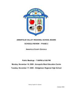 Microsoft Word - Annapolis County Schools Review Phase 2 Final.doc