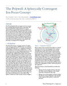 Polywell Ion Focus Concept