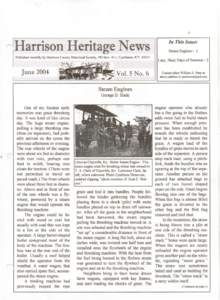 .. • .  Harrison Heritage News .. . PO B OX, 411 Cynthiana, KY , 41031