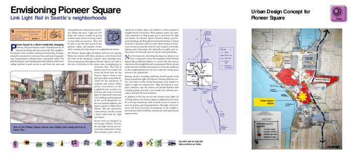 Envisioning Pioneer Square  Urban Design Concept for Pioneer Square  CITY OF SEATTLE RESOLUTION