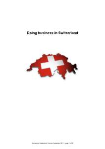 Microsoft Word - Business in Switzerland Version September 2011