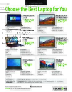 UT Health Student Bundles  Choose the Best Laptop for You Dell Precision 5520