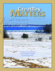 GreatBay  Matters WinterVolume 21 l Number 1