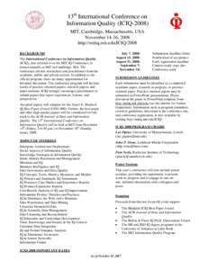 Microsoft Word - ICIQ-2008 CFP v8.rw.doc