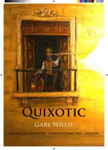 Quixotic Gary Willis Courbally-Stourton - Contemporary Art - London ‘WHO?’ (detail) - oil on linen - Gary Willis 1994