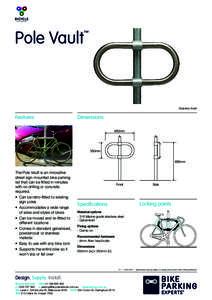 Pole Vault / Bicycle / Bicycle parking / Bicycle lock / Locks