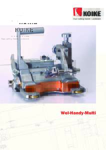 Wel-Handy-Multi  Wel-Handy-Multi Automated welding portable ( Standard and Advanced)