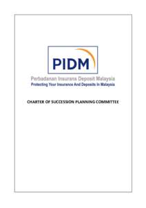 CHARTER OF SUCCESSION PLANNING COMMITTEE  Ref No BOD/LEGAL