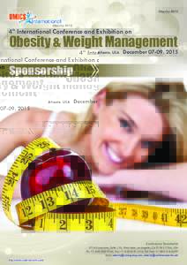 Obesity4th International Conference and Exhibition on Obesity & Weight Management Atlanta, USA