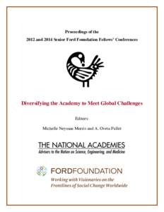  Proceedings of the 2012 and 2014 Senior Ford Foundation Fellows’ Conferences
