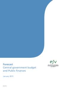 Forecast Central government budget and Public finances JanuaryESV 2015:2