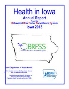 Health in Iowa Annual Report From the Behavioral Risk Factor Surveillance System