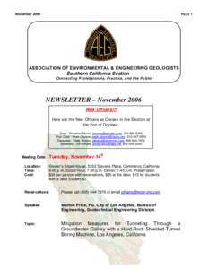 Microsoft Word - November_2006 AEG Newsletter.doc
