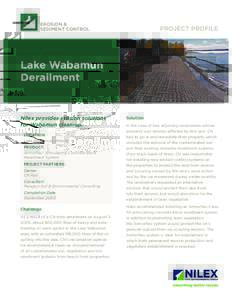 Lake Wabamun Derailment.indd