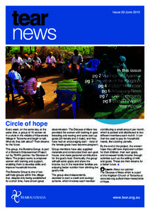 Issue 02 JuneIn this issue pg 2 Musings on Myanmar pg 3 The vision of the Kingdom pg 4 A DEEP Reflection