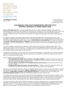 FOR IMMEDIATE RELEASE July 24, 2012 Contact: Susan Chin2432x1