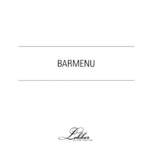 BARMENU  COCKTAILS Mojito 	  7,5