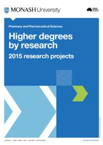 Pharmacy and Pharmaceutical Sciences  Higher degrees by research  Australia