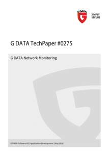G DATA TechPaper #0275 Network Monitoring