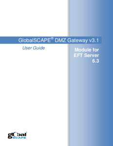 DMZ Gateway v3.1 User Guide