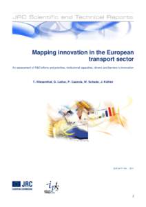 Mapping the innovation capacity of the European transport sector