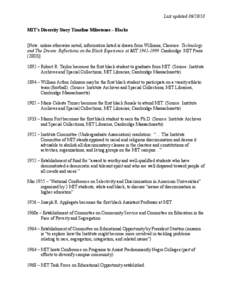 Microsoft Word - DST Milestones - Blacks 0628.doc