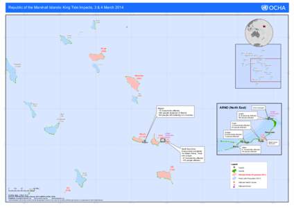Republic of the Marshall Islands: King Tide Impacts, 3 & 4 March[removed]° E 169° E  170° E