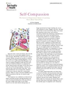 |.palousemindfulness.com..  September/October 2011 Self-Compassion The Secret to Empowered Action is Learning