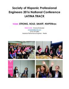 Society of Hispanic Professional Engineers / Science /  technology /  engineering /  and mathematics / Jennifer Lopez
