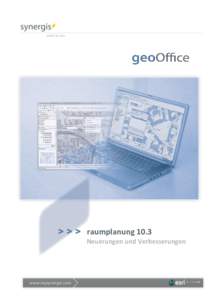 > > > raumplanung 10.3 Neuerungen und Verbesserungen GeoOffice raumplanung 10.3 bietet volle Unterstützung von GeoOffice analyst 10.3 unter ArcGIS for DesktopDamit profitieren Sie nicht nur von den Verbesserunge