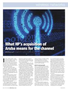 ISTOCK  wireless networks What HP’s acquisition of Aruba means for the channel