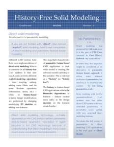 History-Free Solid Modeling Cloud InventRevision 1.0