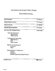 Microsoft Word - Star Search Snare Drum Guidelines
