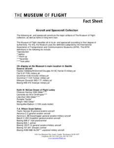 Microsoft Word - Museum_Aircraft_Spacecraft_Collections.doc