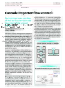 AS APPEARED IN Inhalation FEBRUARYwww.inhalationmag.com Cascade impactor flow control The importance of controlling