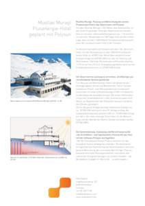 Muottas Muragl Plusenergie-Hotel geplant mit Polysun Muottas Muragl, Planung und Berechnung des ersten Plusenergie-Hotels des Alpenraums mit Polysun