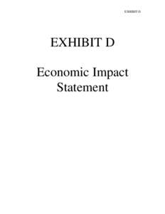Microsoft Word - Bayou Meto Economic Impact Statement _2_ _2_.doc