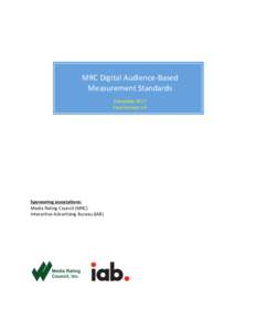 Microsoft Word - MRC Digital Audience-Based Measurement Standards Final Draft 1.1.docx