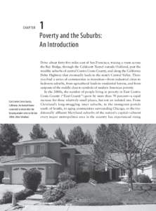 CHAPTER  1 Poverty and the Suburbs: An Introduction