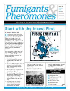 &  Fumigants Pheromones  Issue 56