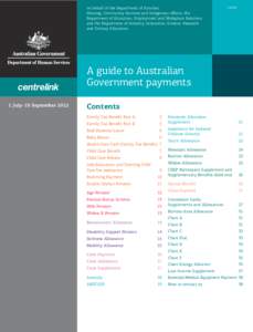 A guide to Australian Government payments