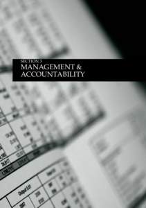 SECTION 3  MANAGEMENT & ACCOUNTABILITY  CHAPTER 4