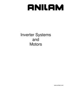Inverter Systems and Motors